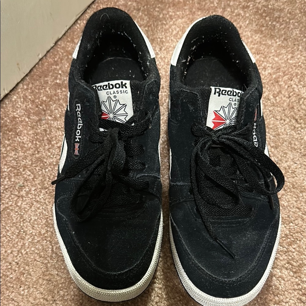 Reebok Classic Men's Black Sneakers
